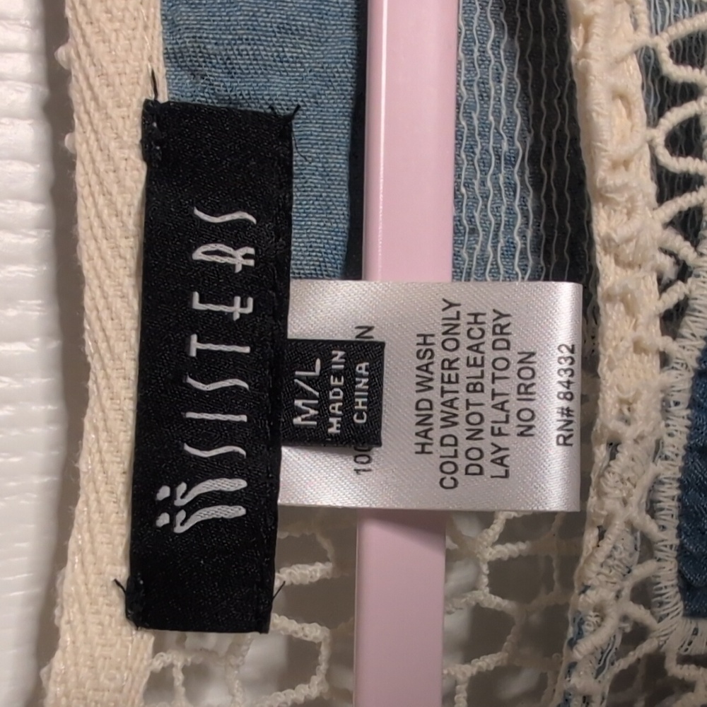 Sisters Patchwork Blouse NWT NWT - image 3